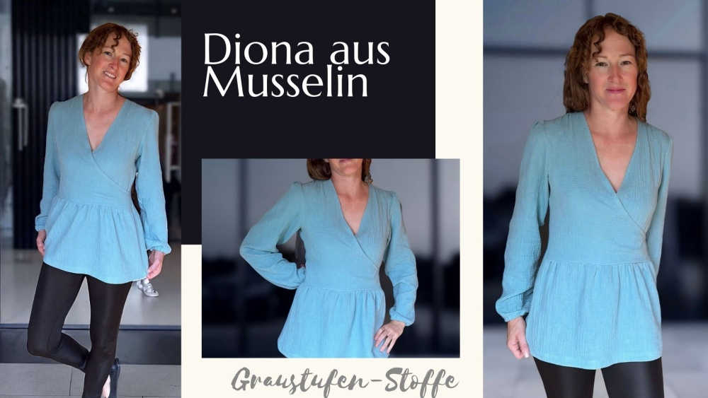 Schnittmuster Bluse  „Diona"  als Ebook
